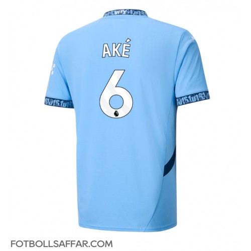 Manchester City Nathan Ake #6 Hemmatröja 2024-25 Kortärmad